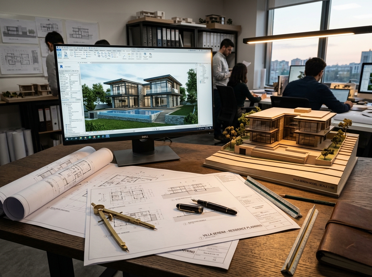 Architektúra a BIM ORENTA